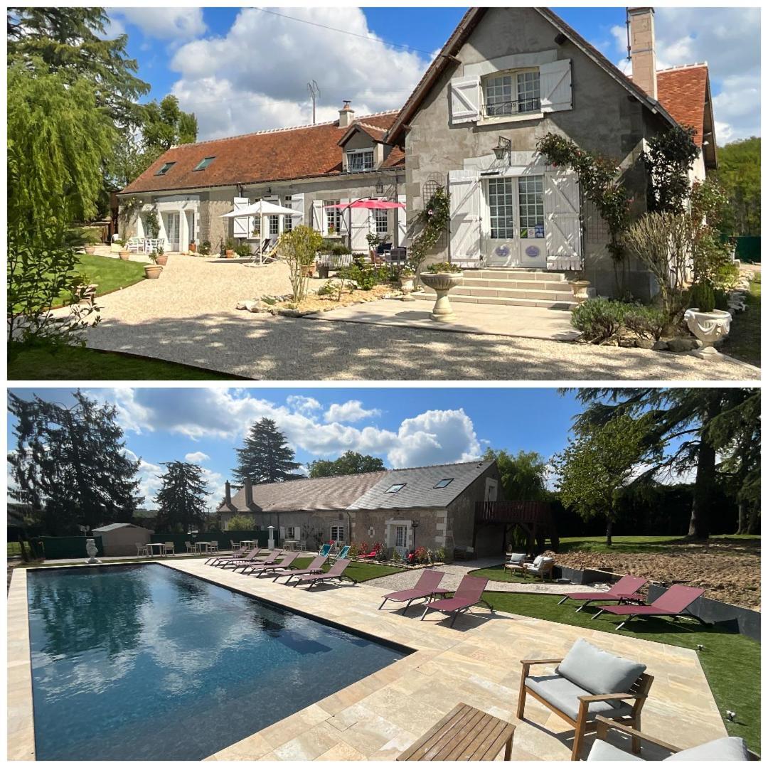 Sans Souci Bed And Breakfast Luxe Heated Pool And Restaurant Luzille Bagian luar foto
